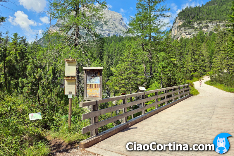 Ponte Outo sul Rü de Travenanzes