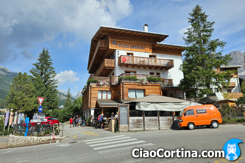 The Hotel Ciasa Lorenzi in Cortina