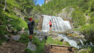 Gita alle cascate di Fanes